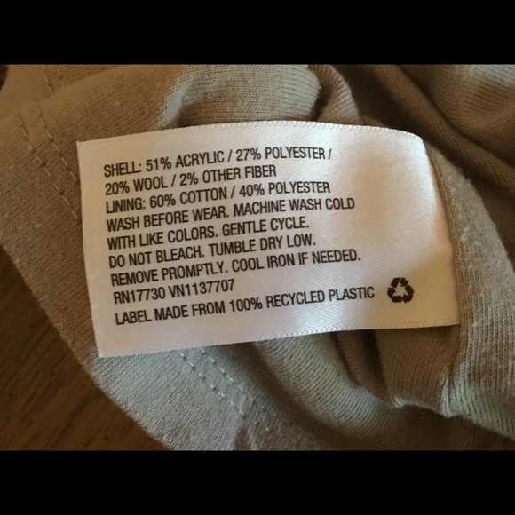 OSH KOSH Grey & Pink Striped Tweed Jumper Sz 4T - Picture 6 of 6